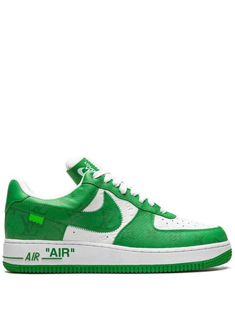 af1 x lv green|louis vuitton air force 1 low.